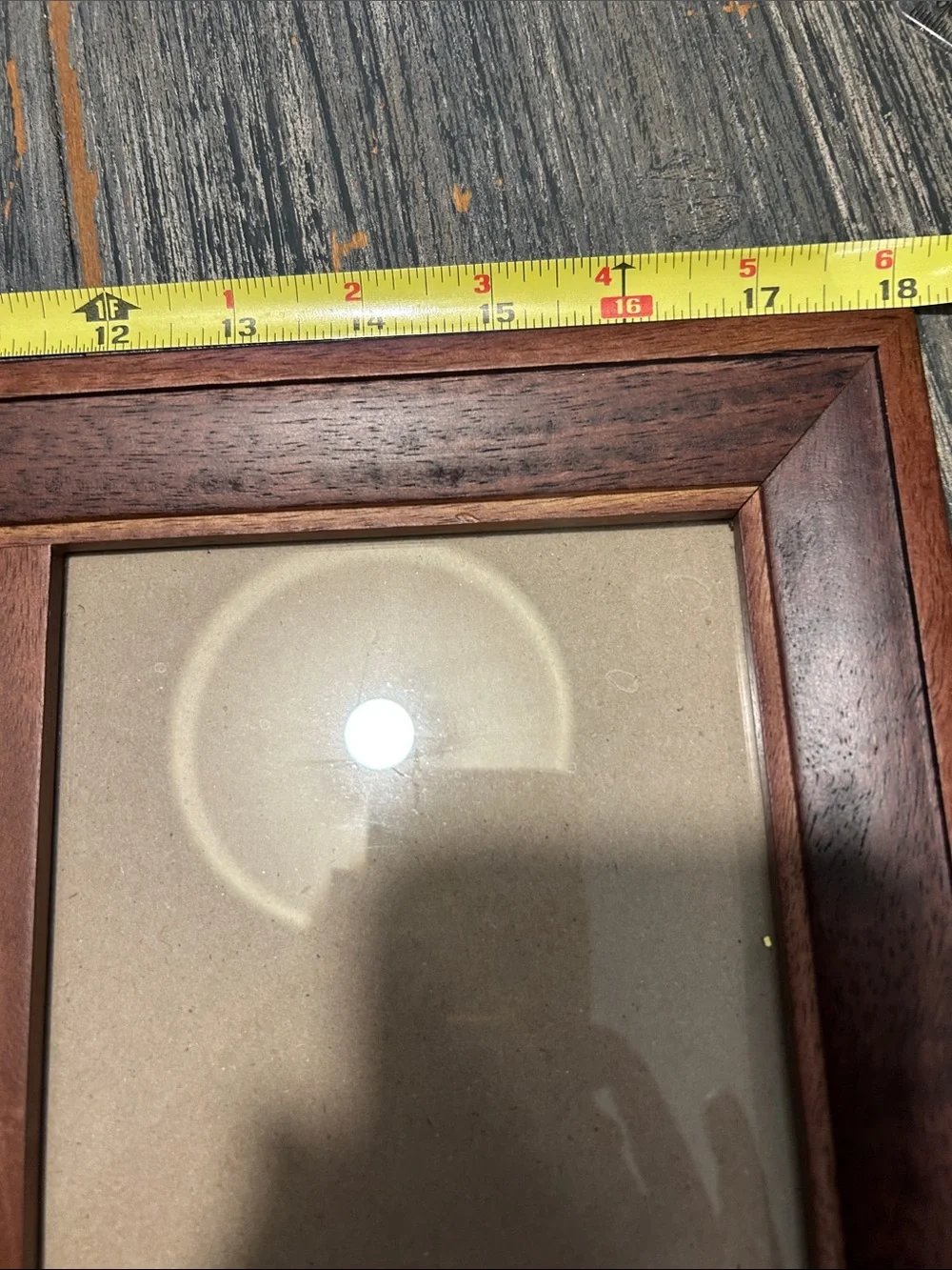 Fetco Rich Brown Multi-Opening Wood Photo Frame